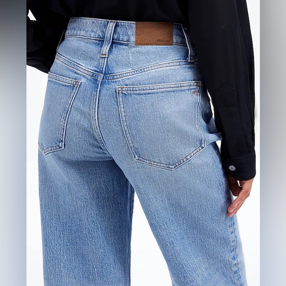 Madewell Perfect Vintage Wide Leg Crop Jean - Picture 2 of 6